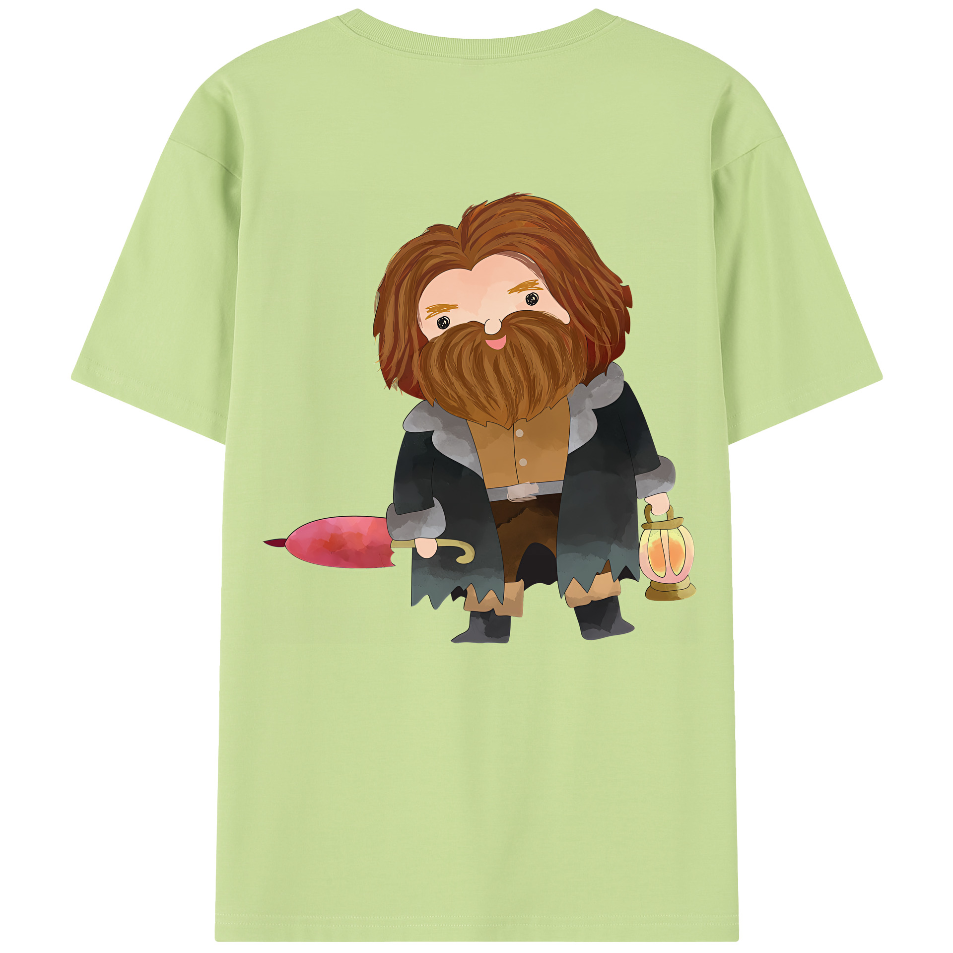 （画像用） Harry Potter ハリー・ポッターシリーズ 綿100％半袖Tシャツ（背面プリント）
